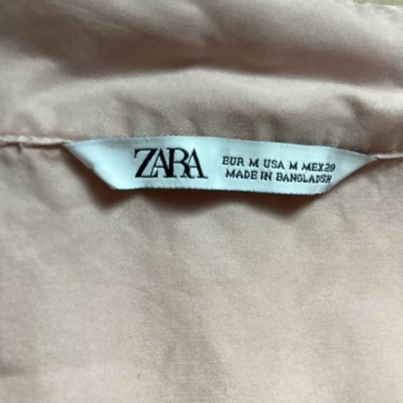 ZARA BUTTON DOWN TUNIC DRESS - Picture 9 of 16